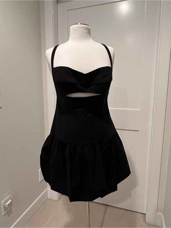 Dresses & Skirts - Black Strappy Cutout Mini Dress